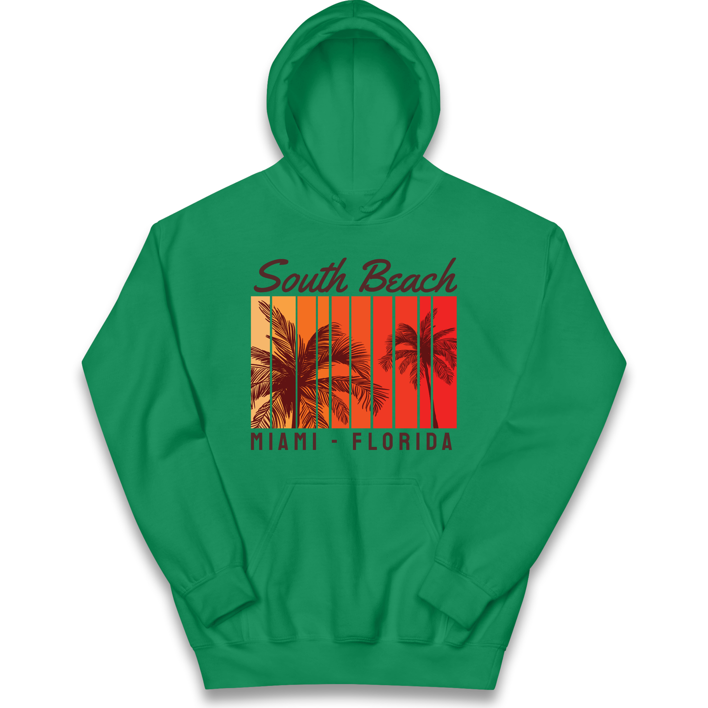South Beach Miami Florida kids hoodie