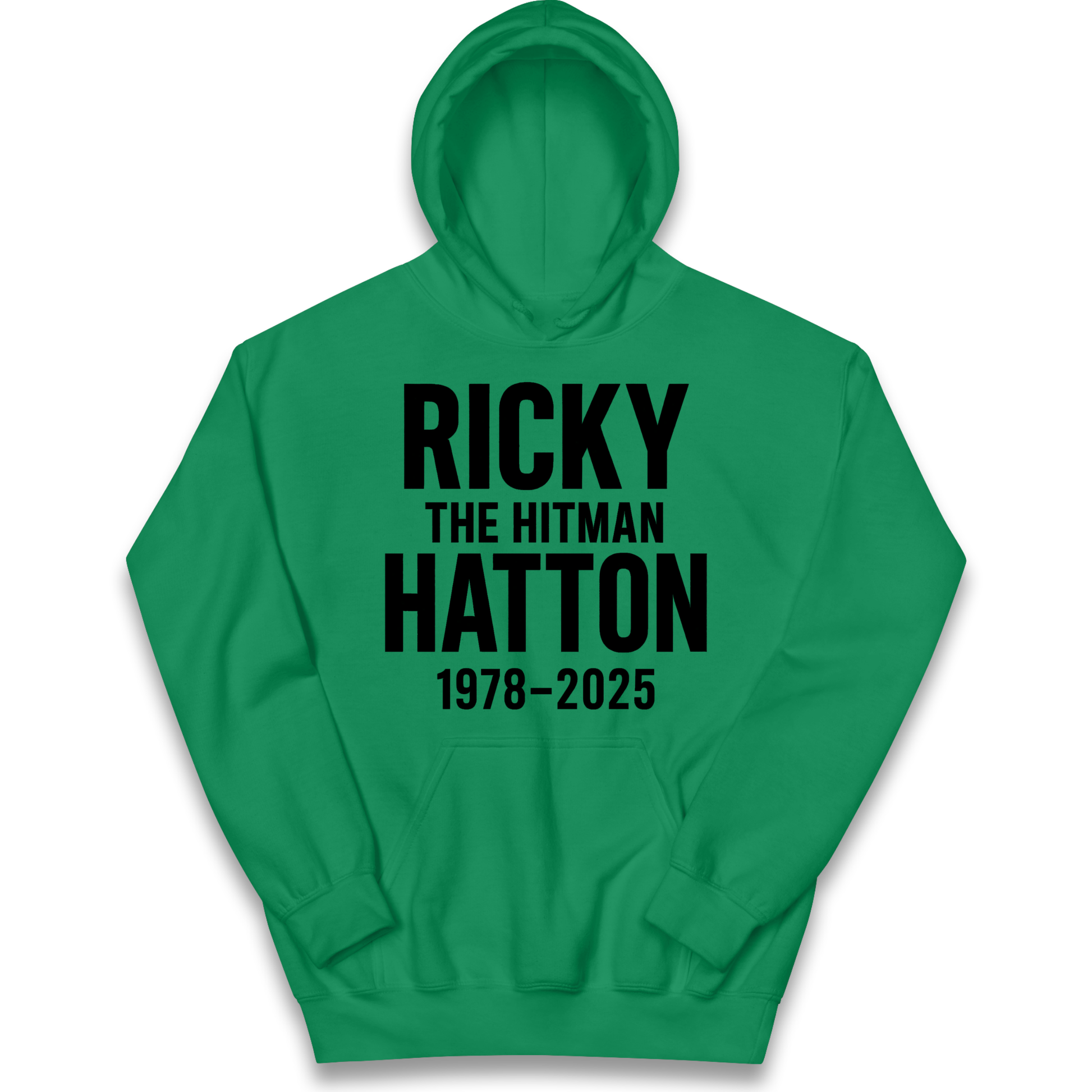 Ricky The Hitman Hatton 1978 2025 kids hoodie