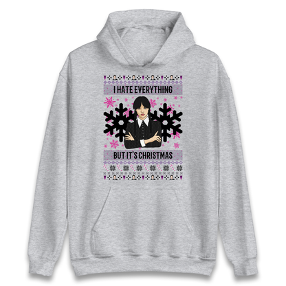 Wednesday addams Christmas Hoodie