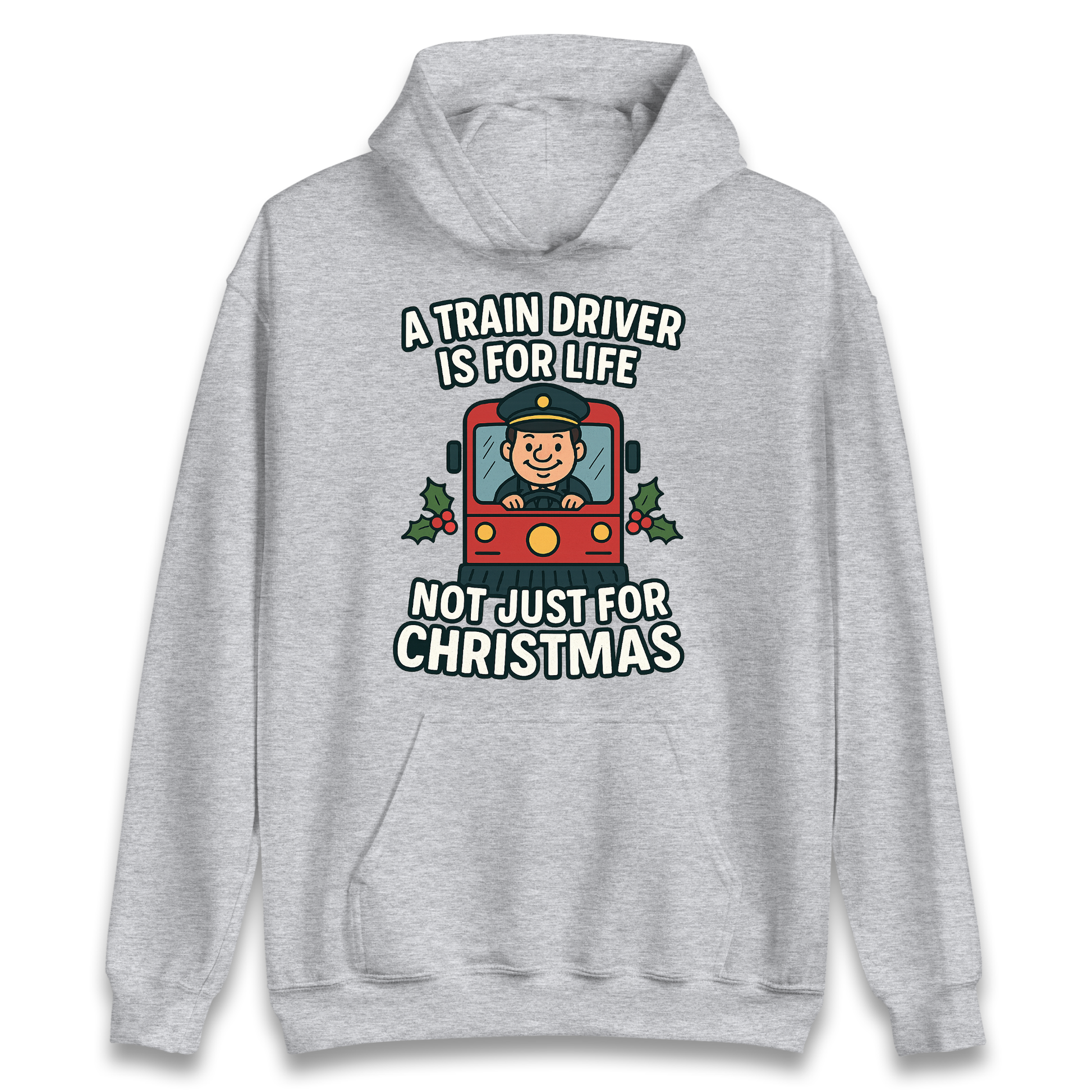 Train Driver Christmas Hoodie