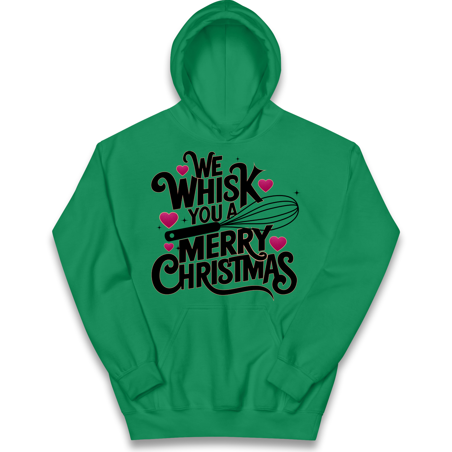 We Whisk You a Merry Christmas kids hoodie