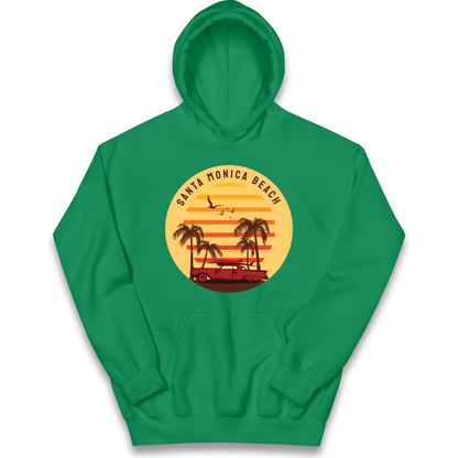 Santa Monica Beach kids hoodie
