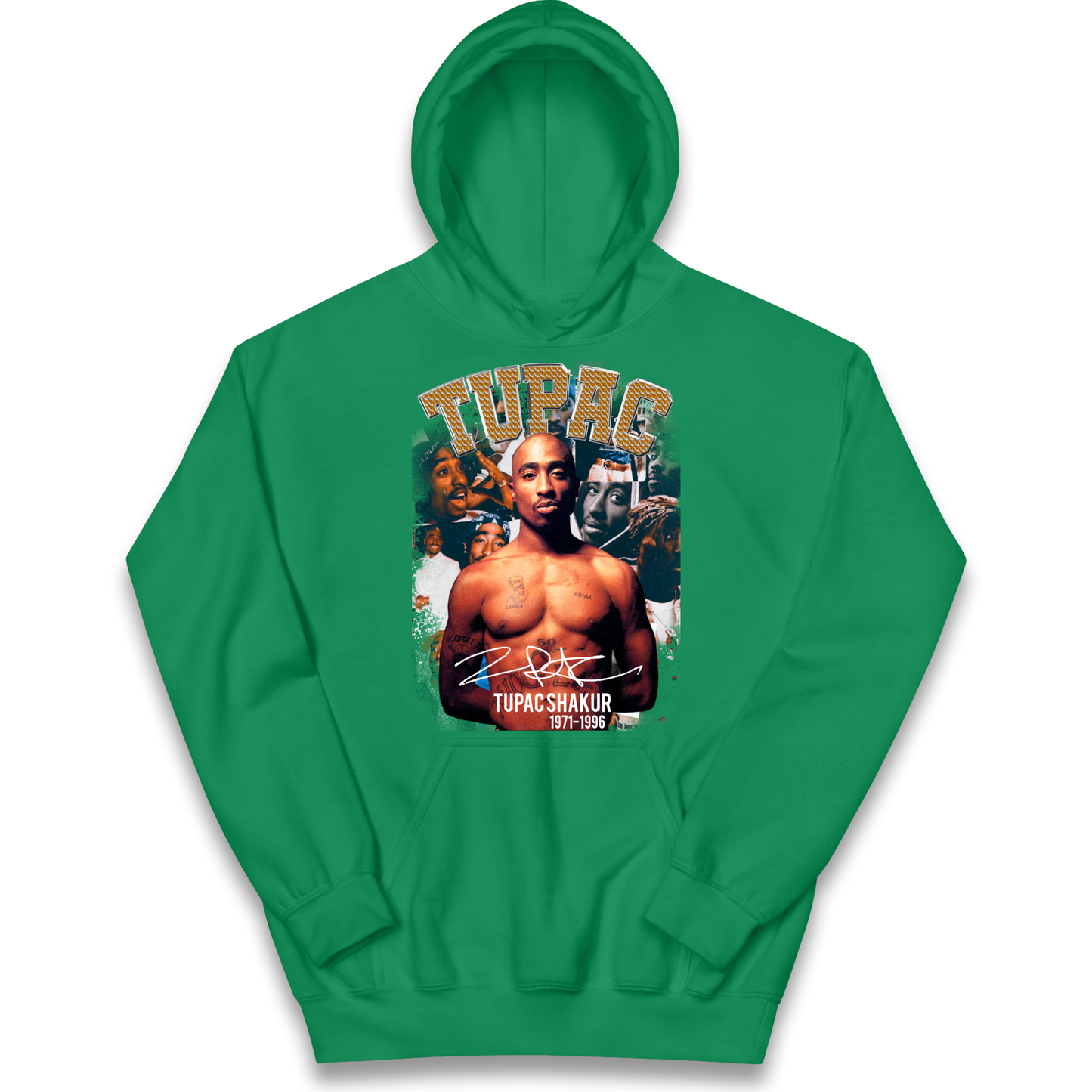 Tupac Shakur 1971 1996 kids hoodie