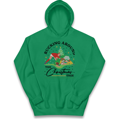 Rugby Christmas Kids Hoodie
