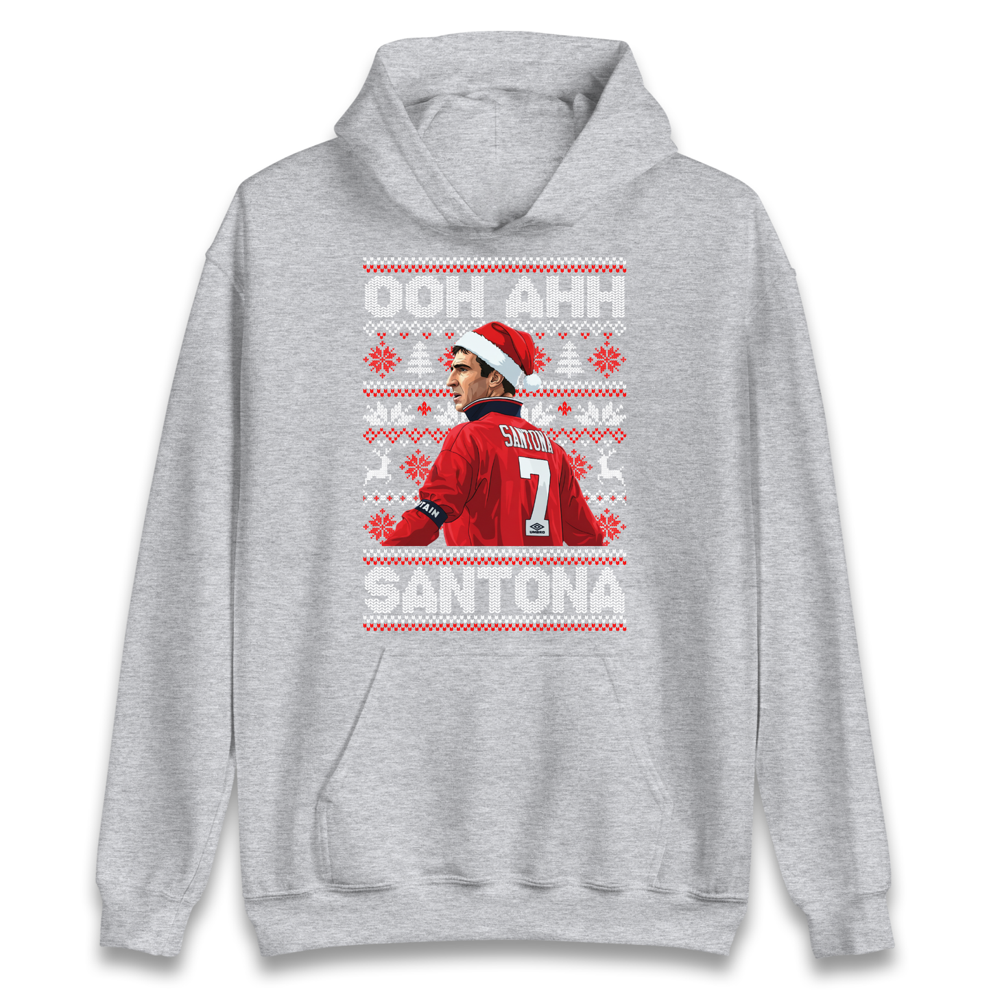 M'nchester United Christmas Hoodie