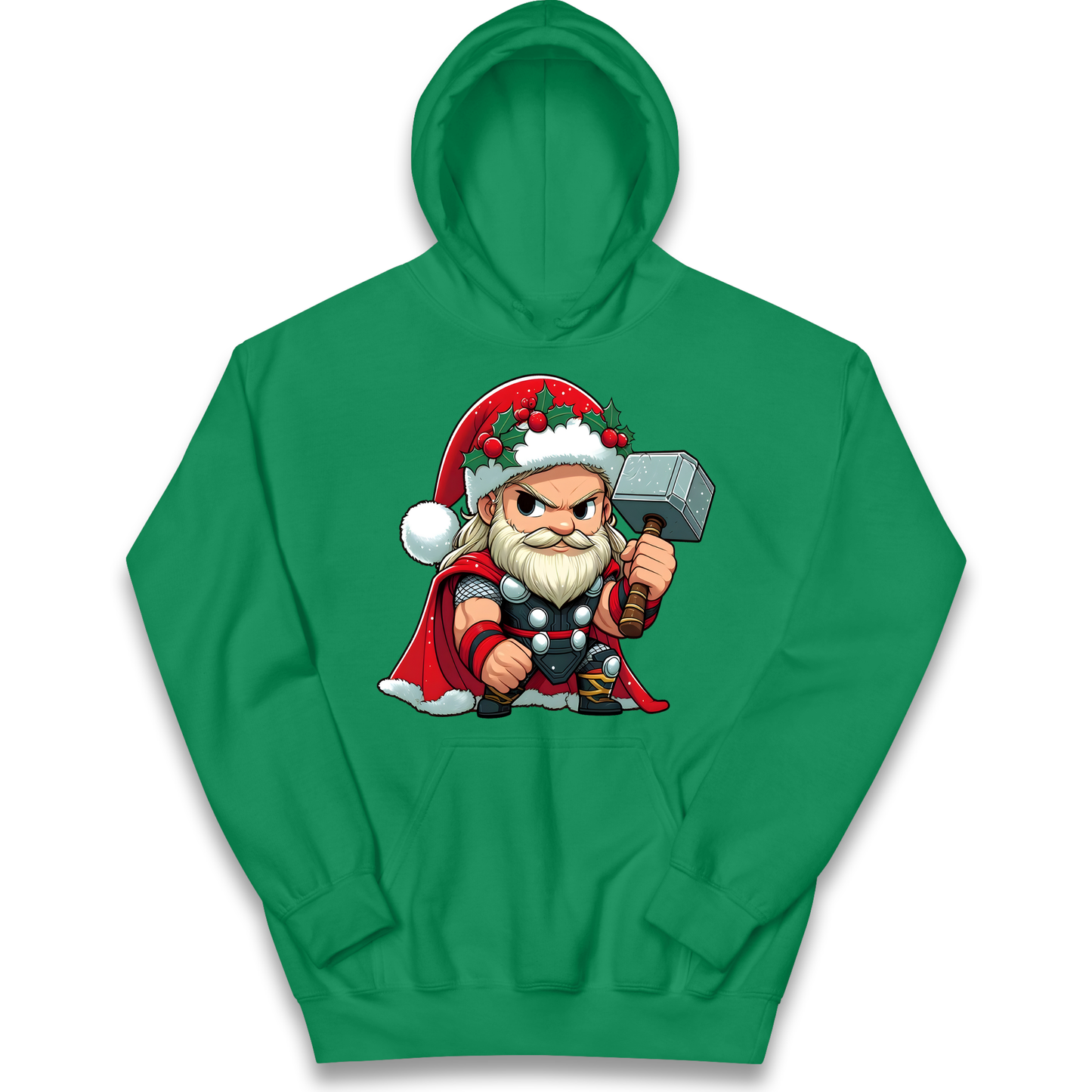 Thor Santa kids hoodie