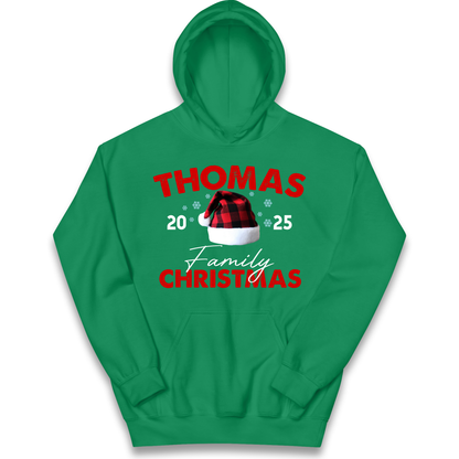 Thomas Family Christmas kids hoodie