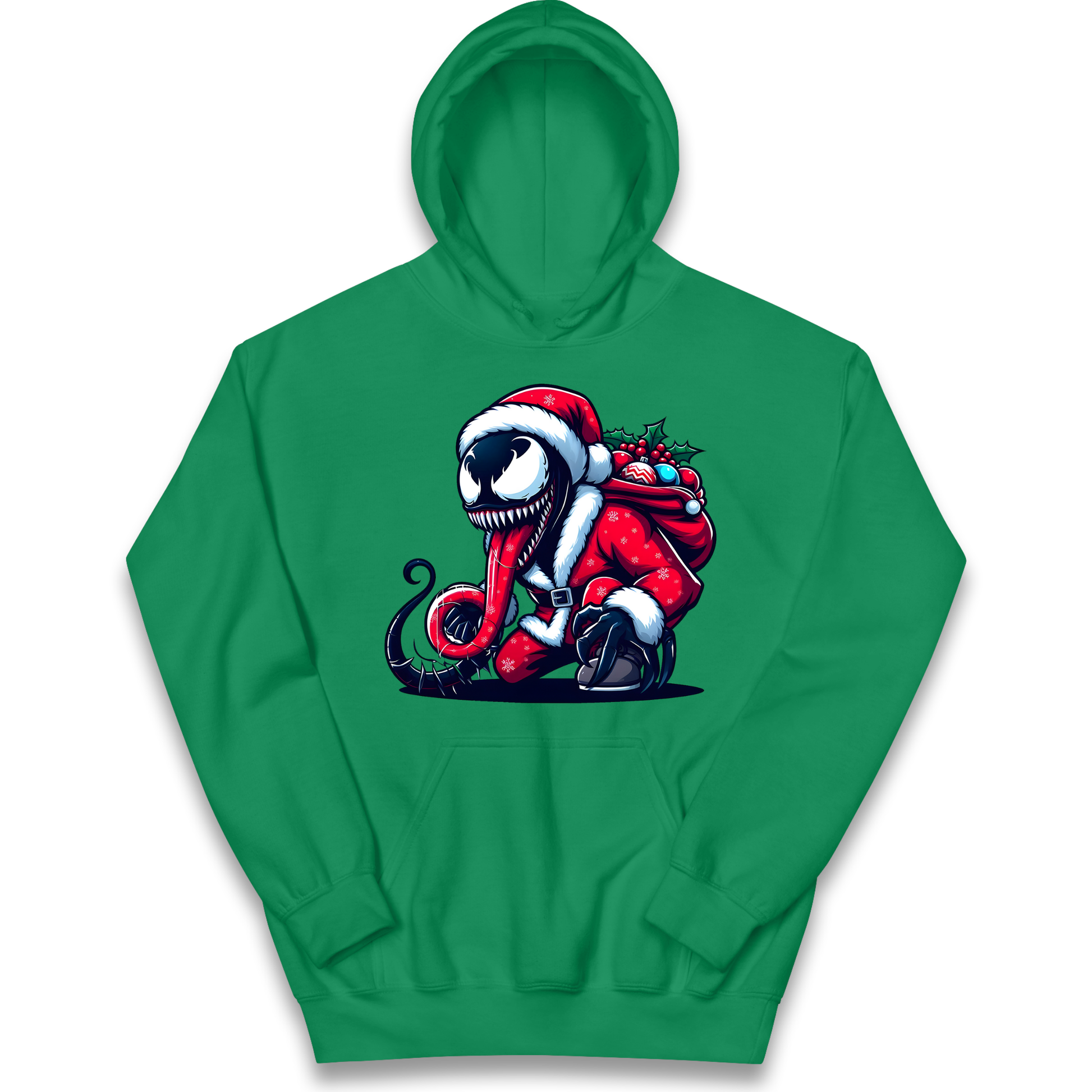 Venom Santa kids hoodie