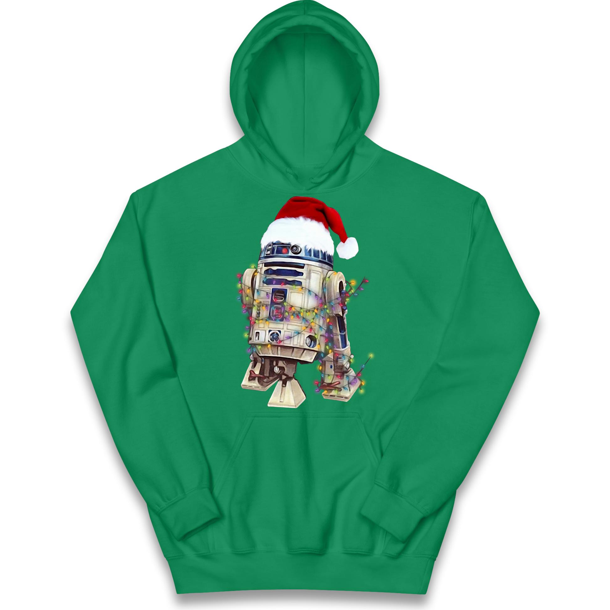 R2D2 Christmas Santa Christmas kids hoodie
