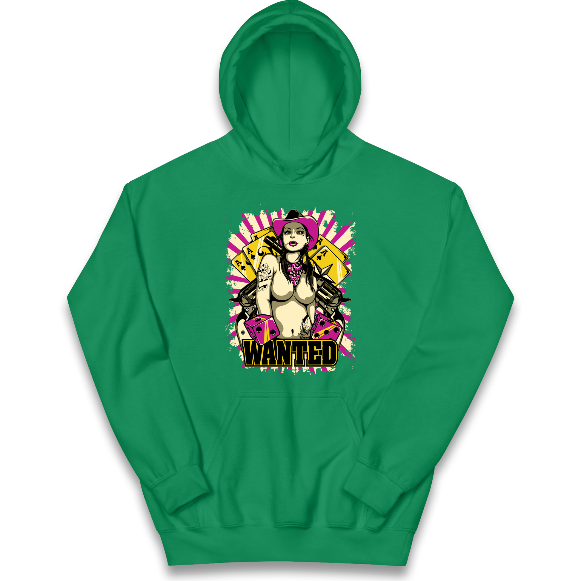 Wanted Ace Of Spades kids hoodie
