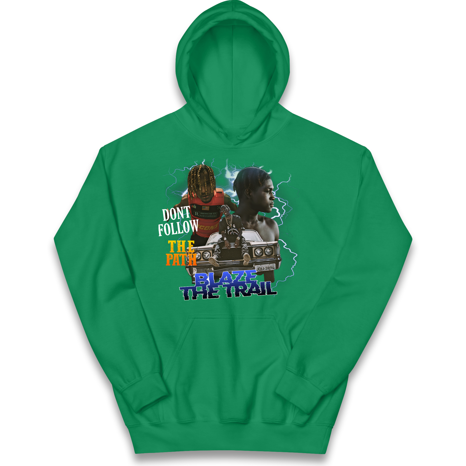 Hip Hop Blaze The Trail kids hoodie