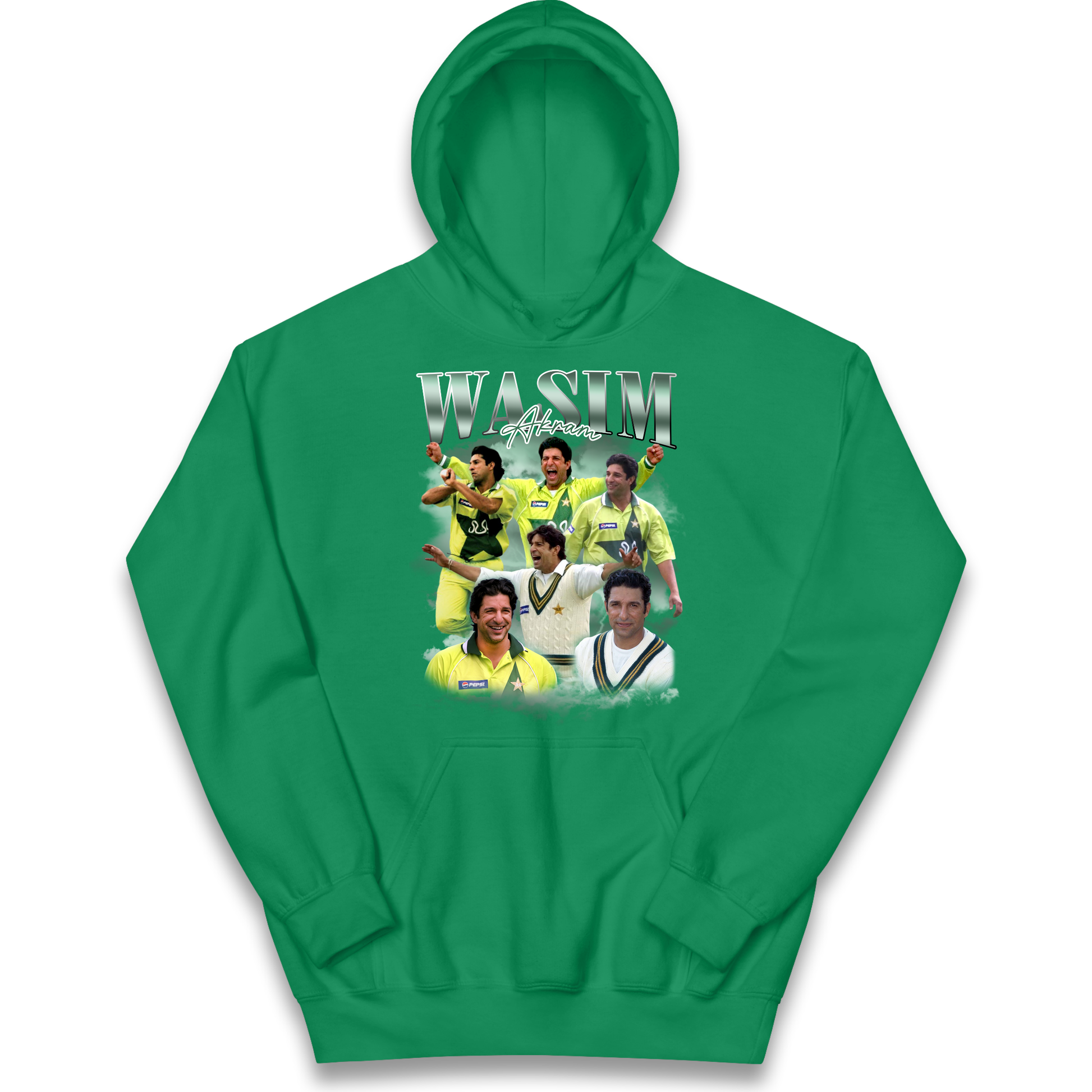 Wasim Akram kids hoodie
