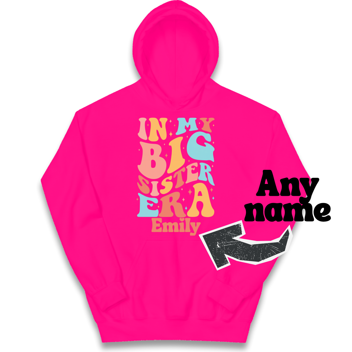 Big Sister Kids Hoodie 