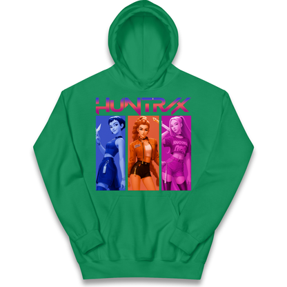 Kpop Demon Hunters Huntrix kids hoodie