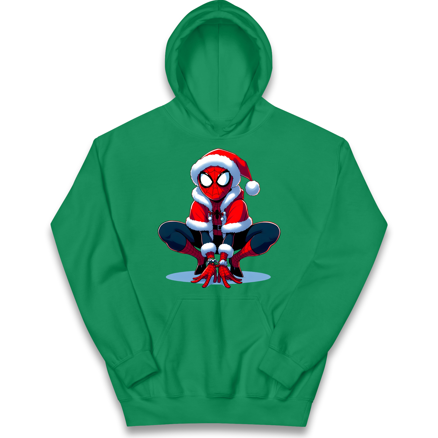 Spiderman Santa kids hoodie