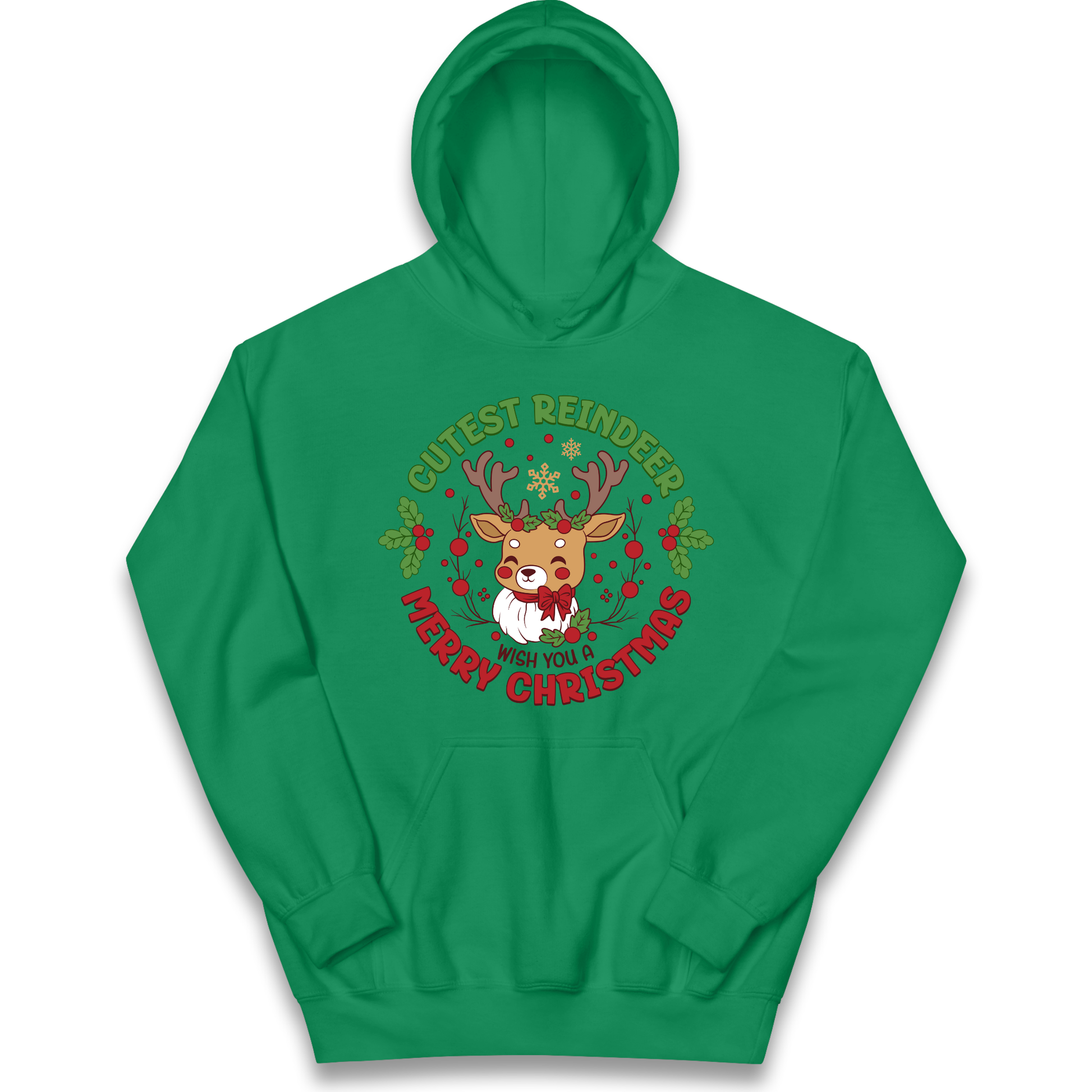 Cutest Reindeer kids hoodie