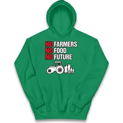Farmers Agricultural Inheritance Tax Protest kids hoodie