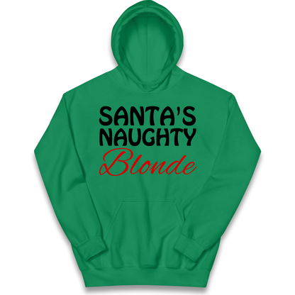 Naughty Blonde Kids Hoodie