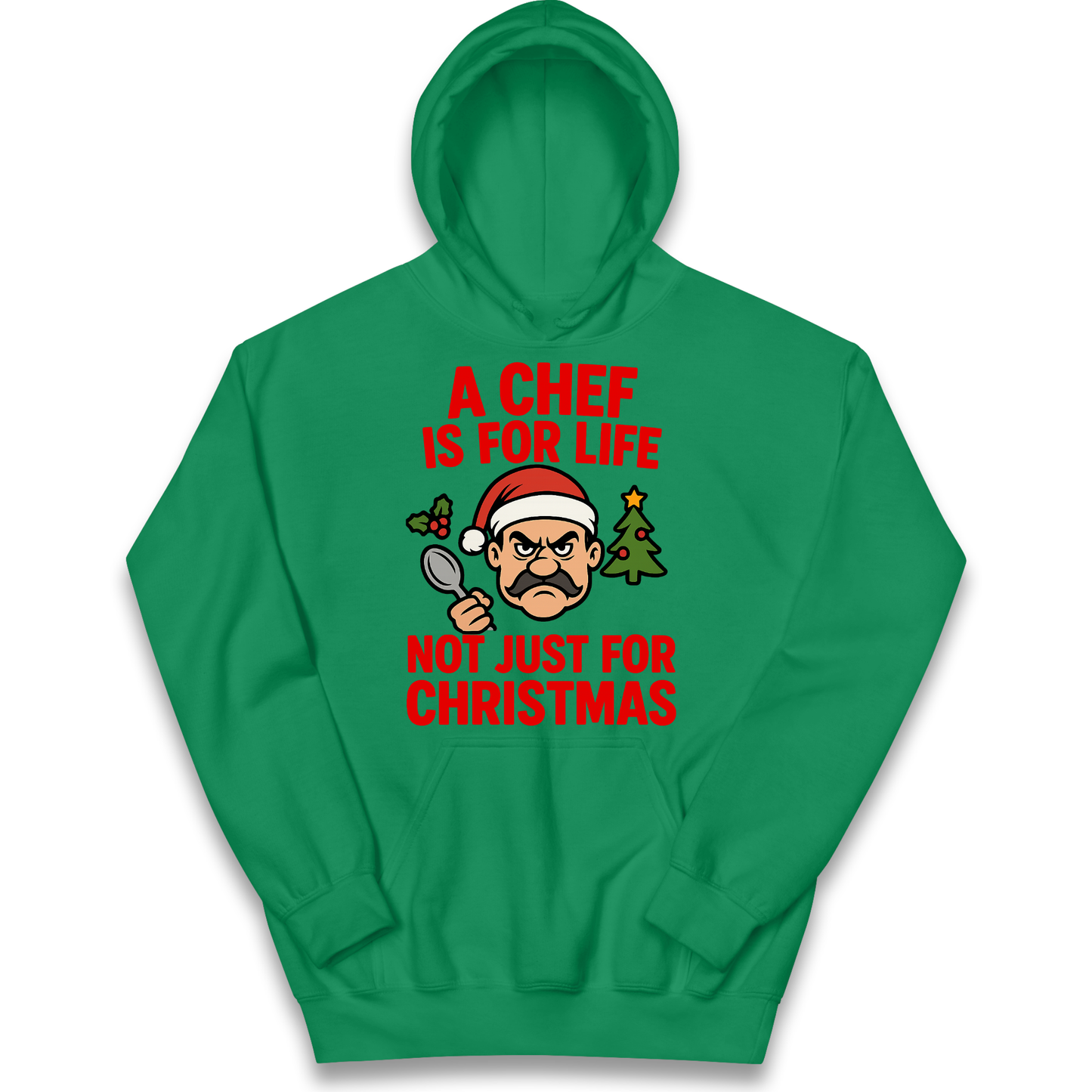 Chef Christmas Kids Hoodie