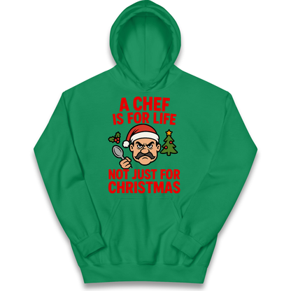 Chef Christmas Kids Hoodie