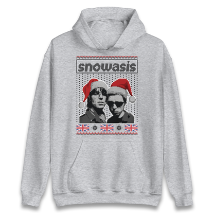 Snowasis Union Jack Christmas Hoodie