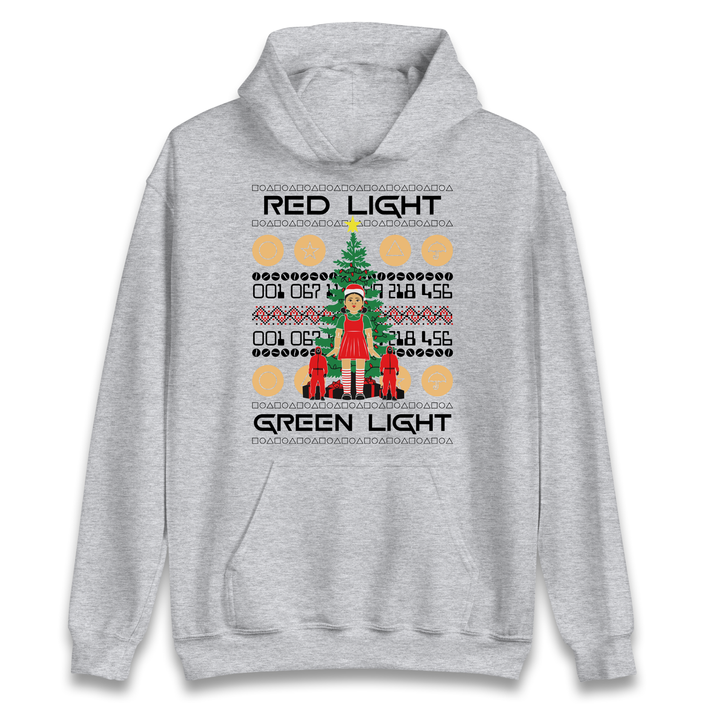 Squid Game Christmas Hoodie