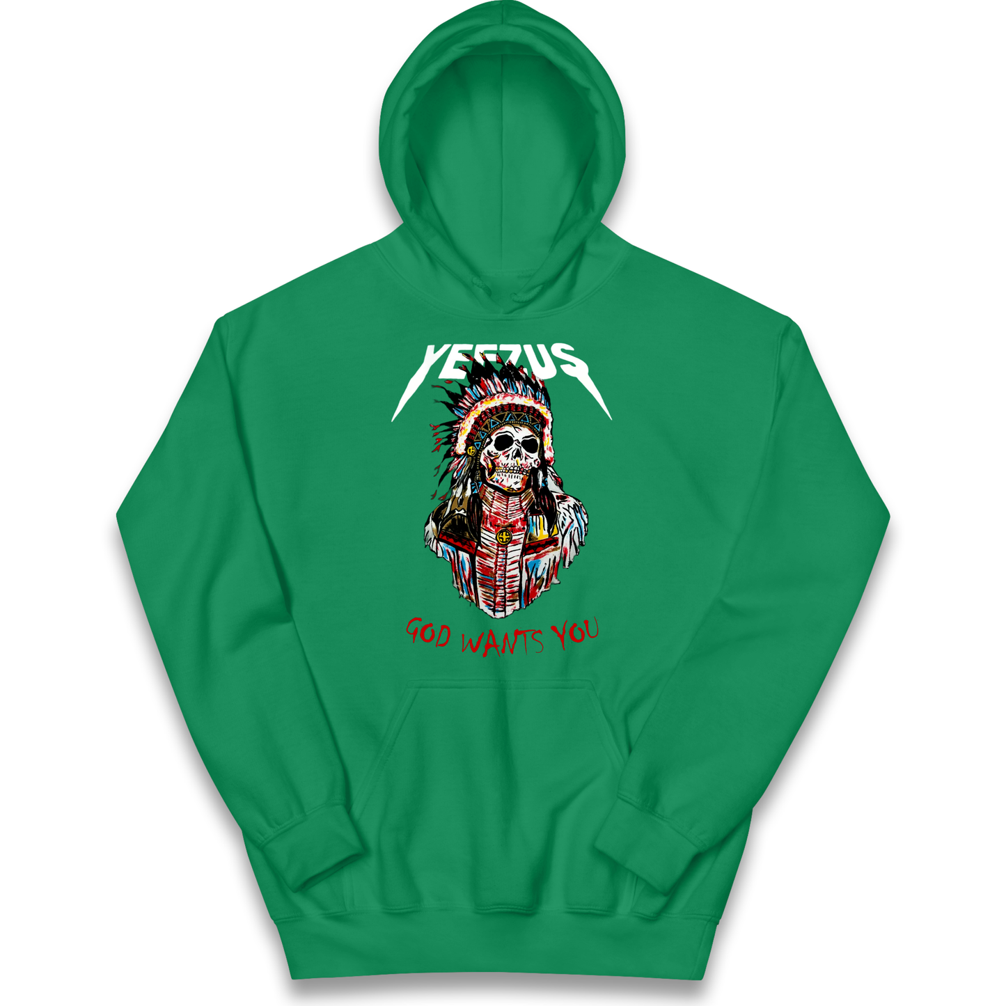 Yeezus God Wants You kids hoodie