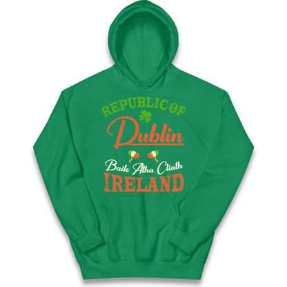 Dublin Ireland kids hoodie