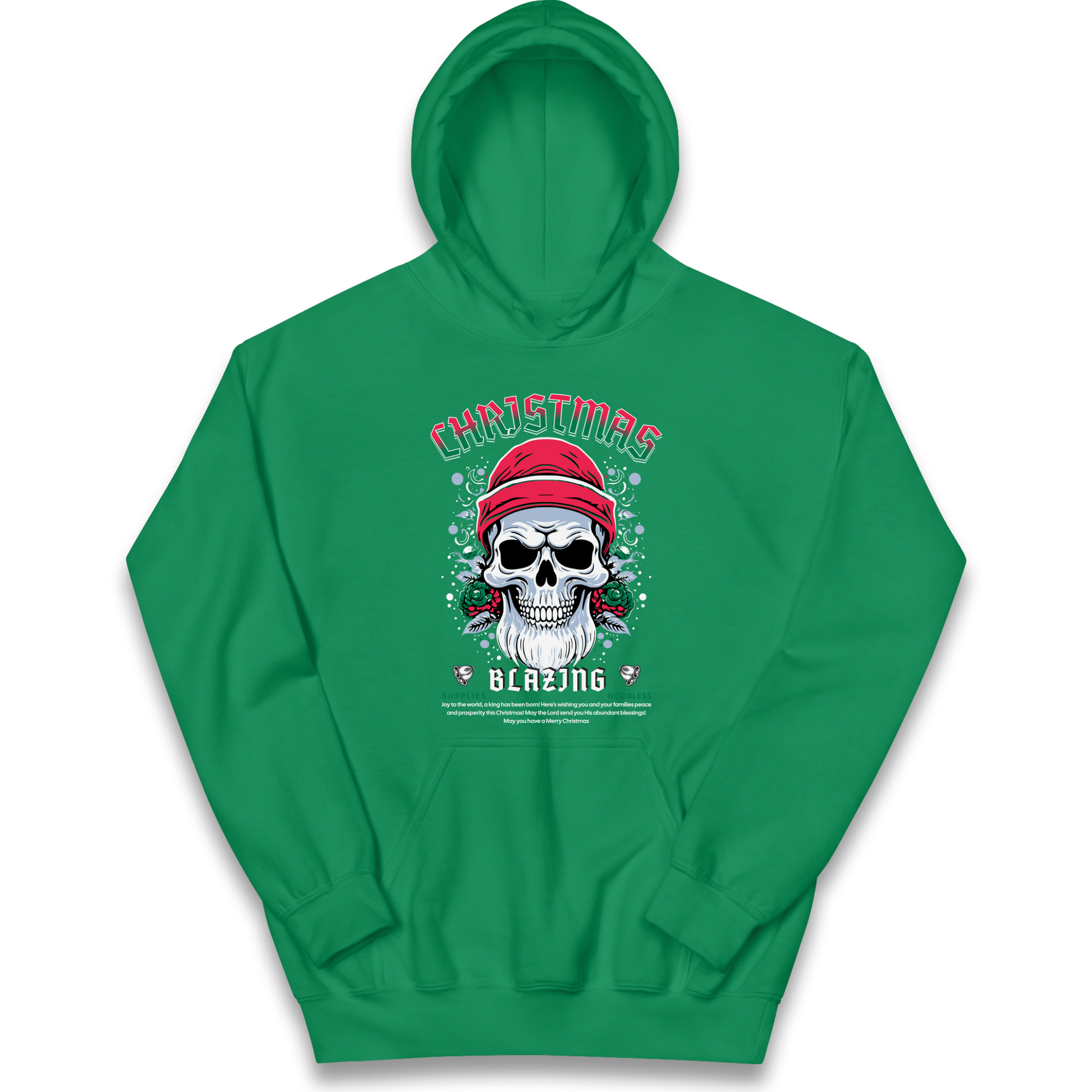 Christmas Blazing kids hoodie
