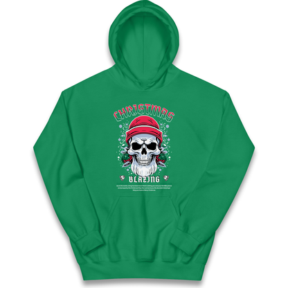 Christmas Blazing kids hoodie