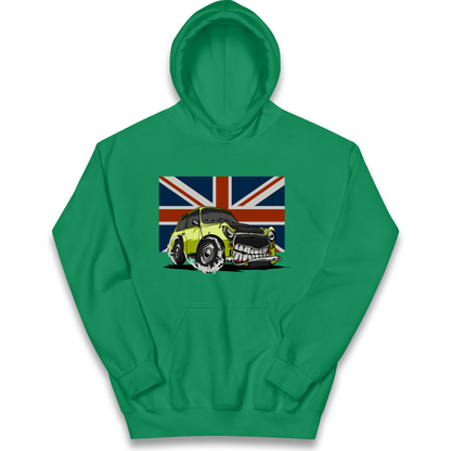 Union Jack Angry Mini kids hoodie