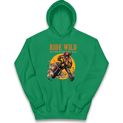 Ride Wild kids hoodie