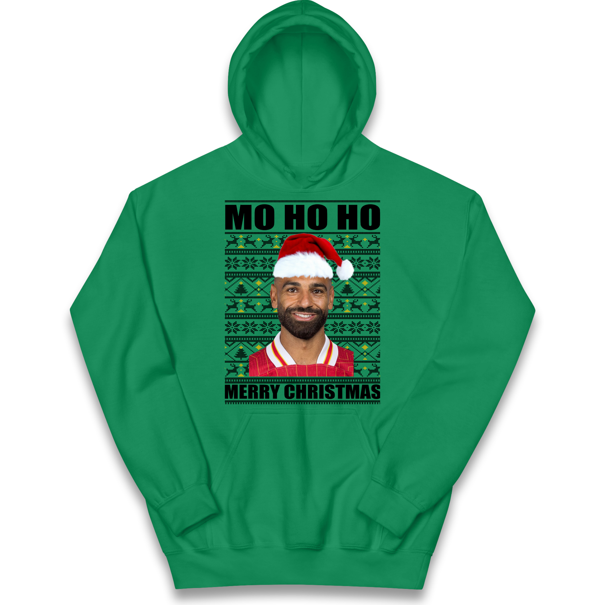 Mo Ho Ho Salah Kids Hoodie