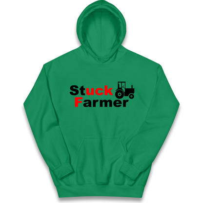 Stuck Farmer Kids Hoodie