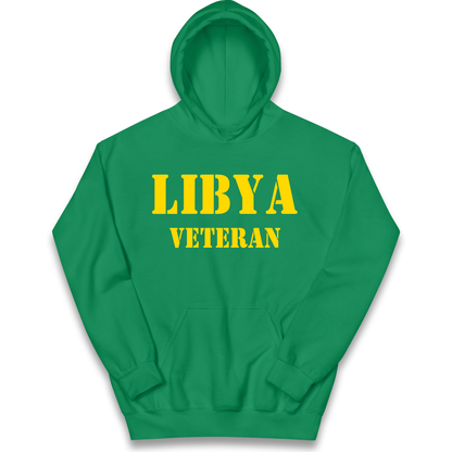 Libya Veteran kids hoodie