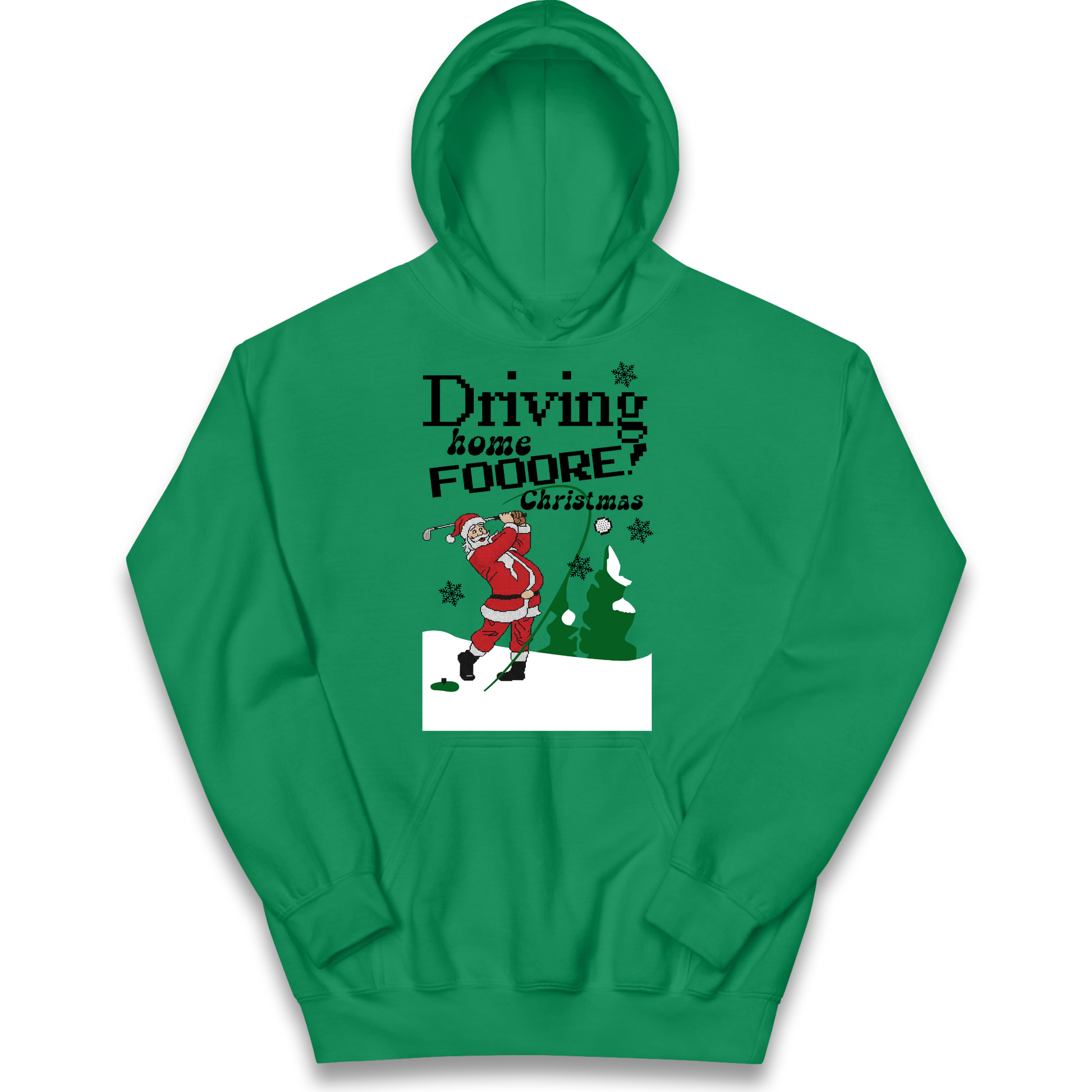 Christmas Golf Hoodie