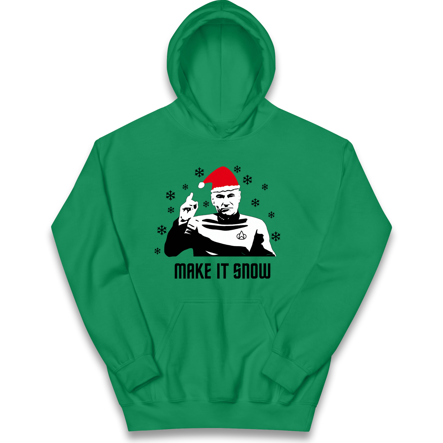 Make It Snow kids hoodie