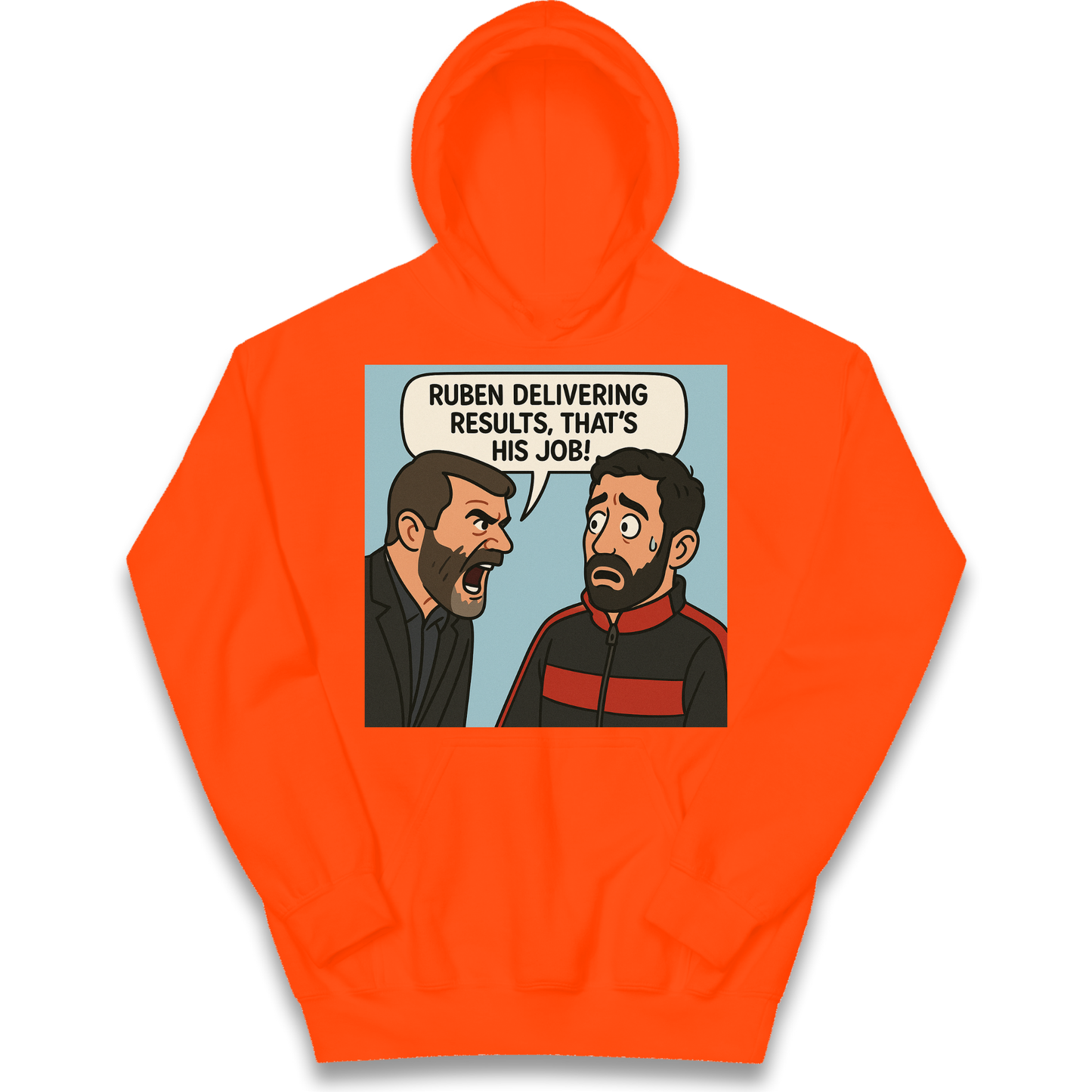 Ruben Delivering Results That's His Job kids hoodie