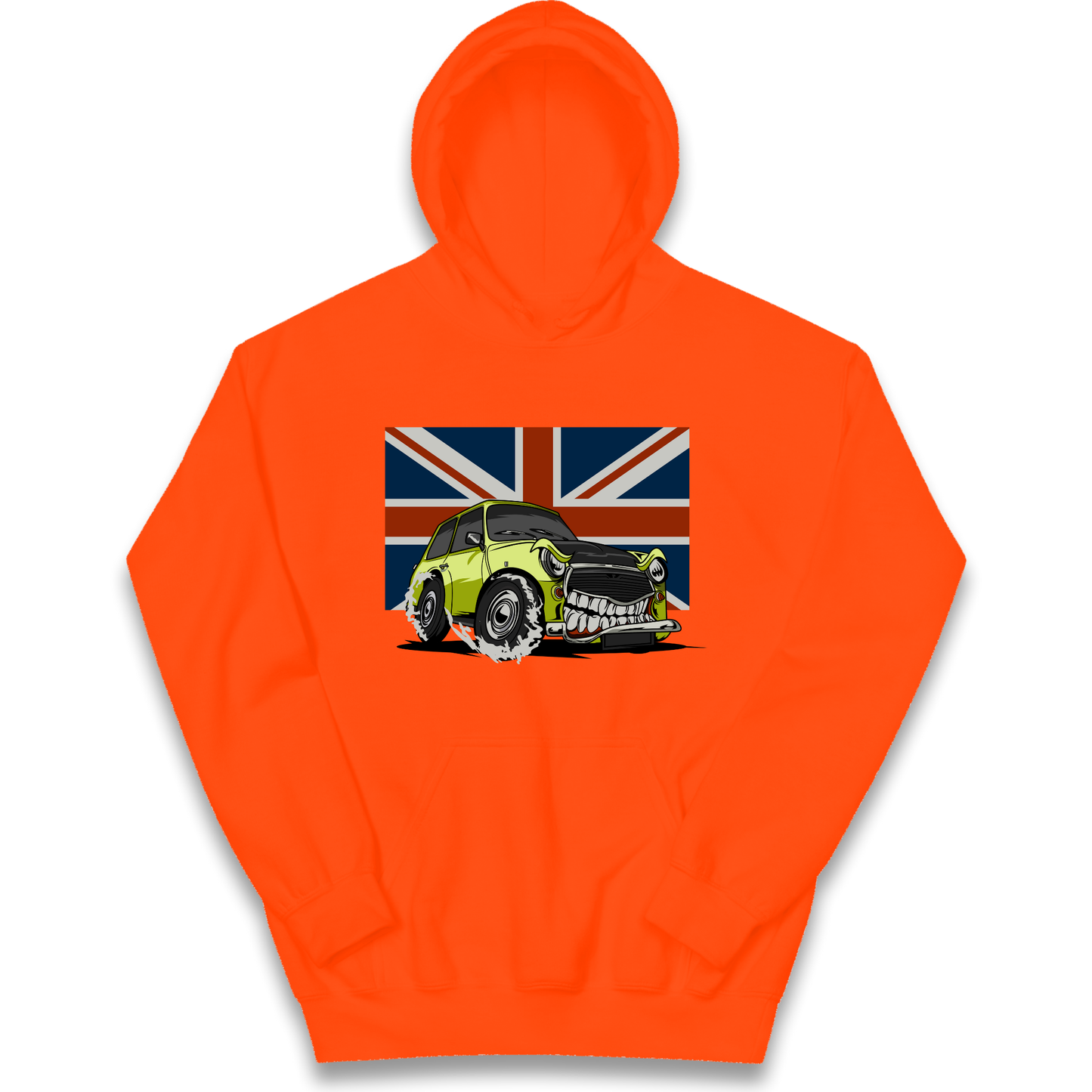 Union Jack Angry Mini kids hoodie