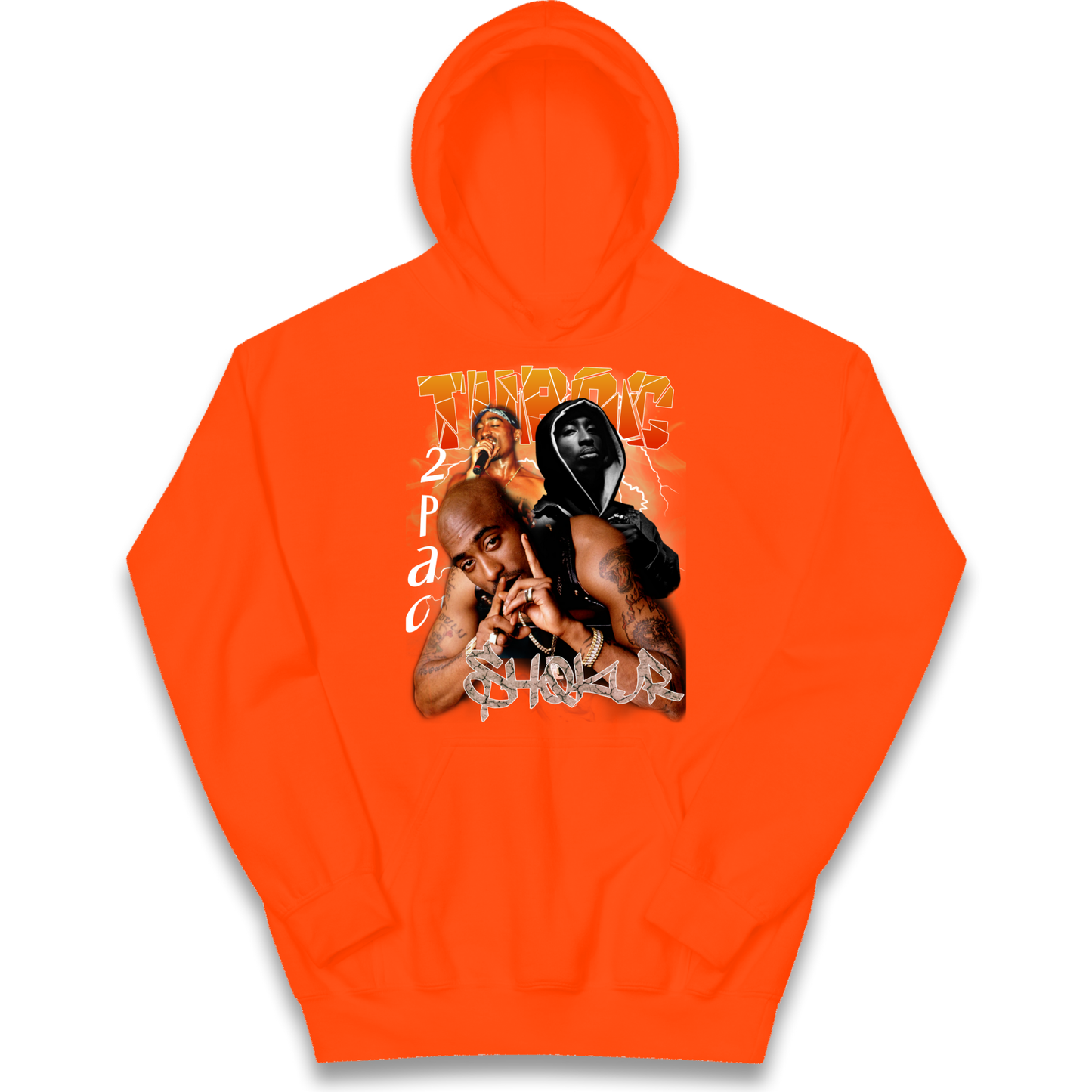 Tupac All Eyez On Me kids hoodie