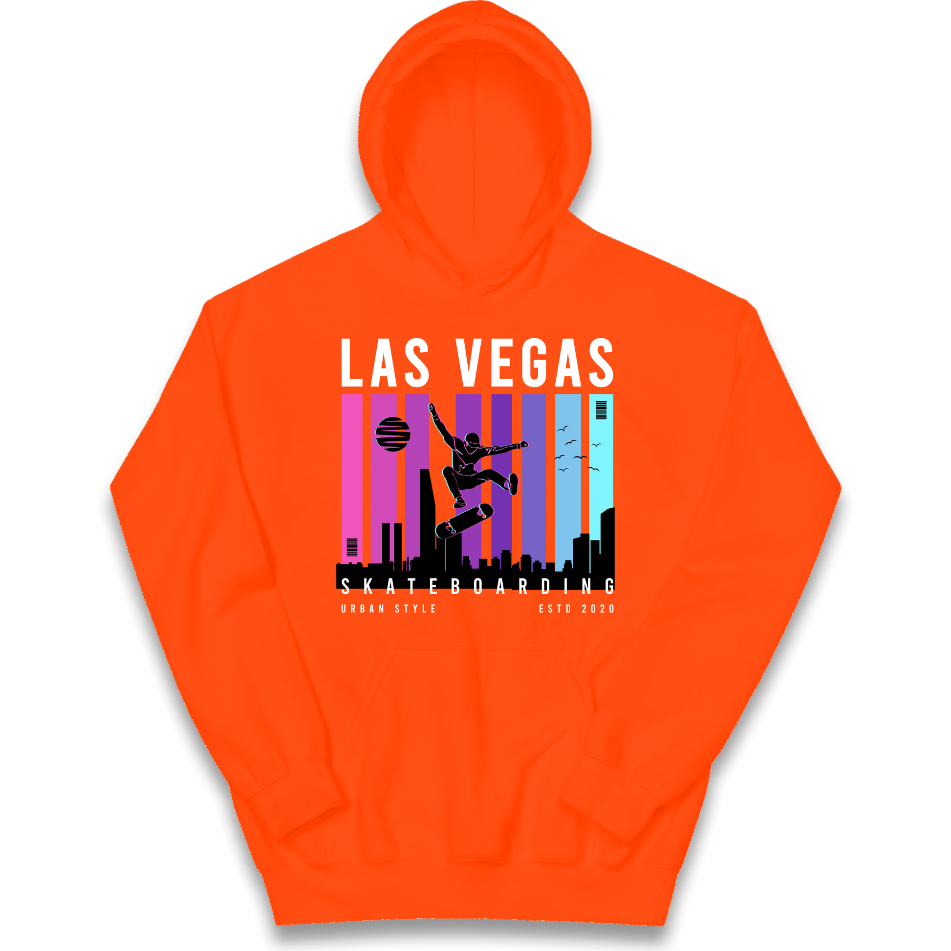 Las Vegas Skateboarding kids hoodie
