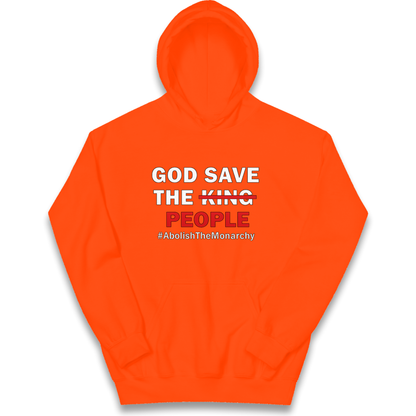God Save The People kids hoodie