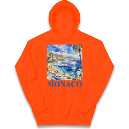 Monaco Painting kids hoodie
