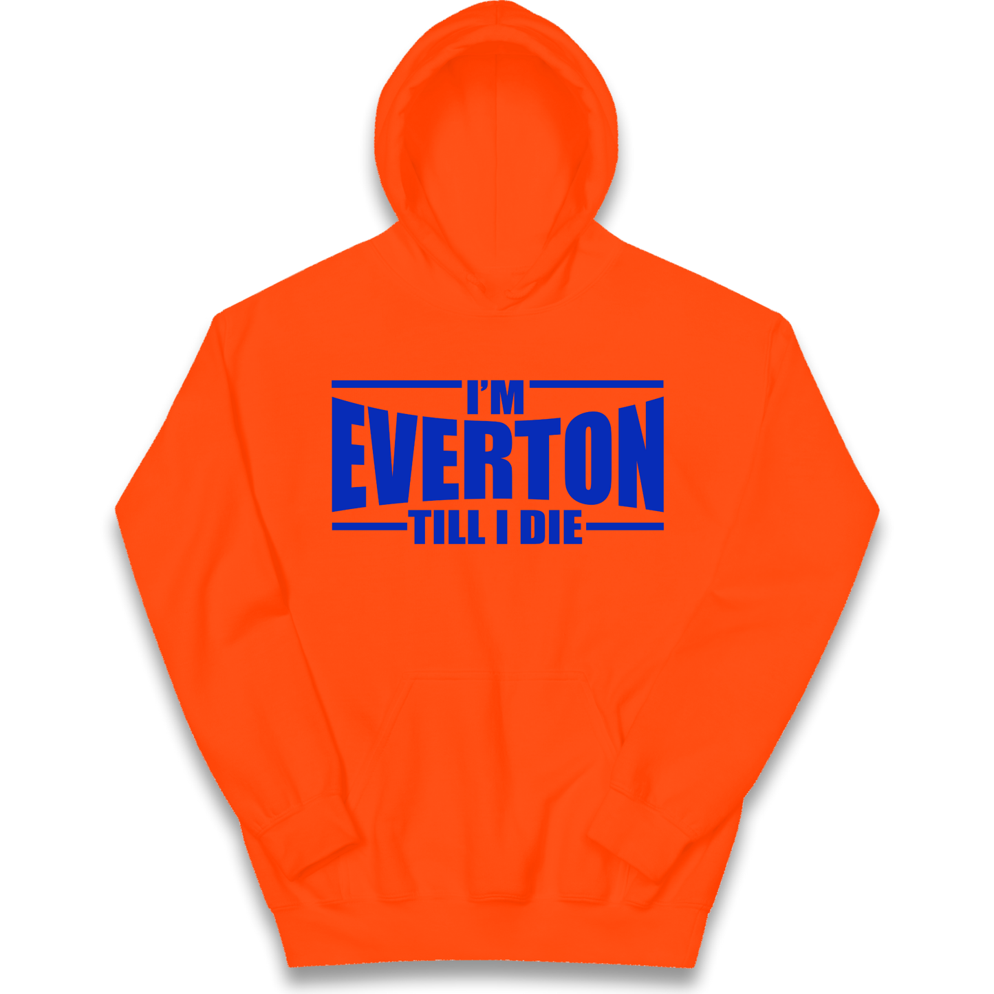 I'm Everton Till I Die kids hoodie