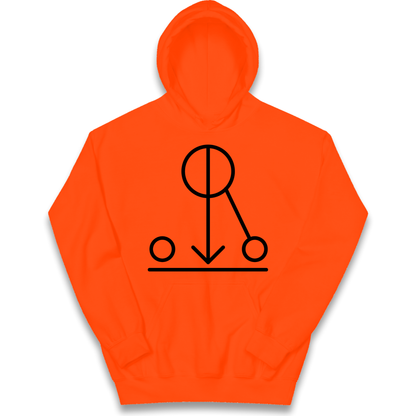 Iron Maiden Band Symbol kids hoodie
