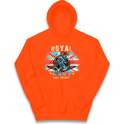Royal Navy Glory Unit 764H83 kids hoodie
