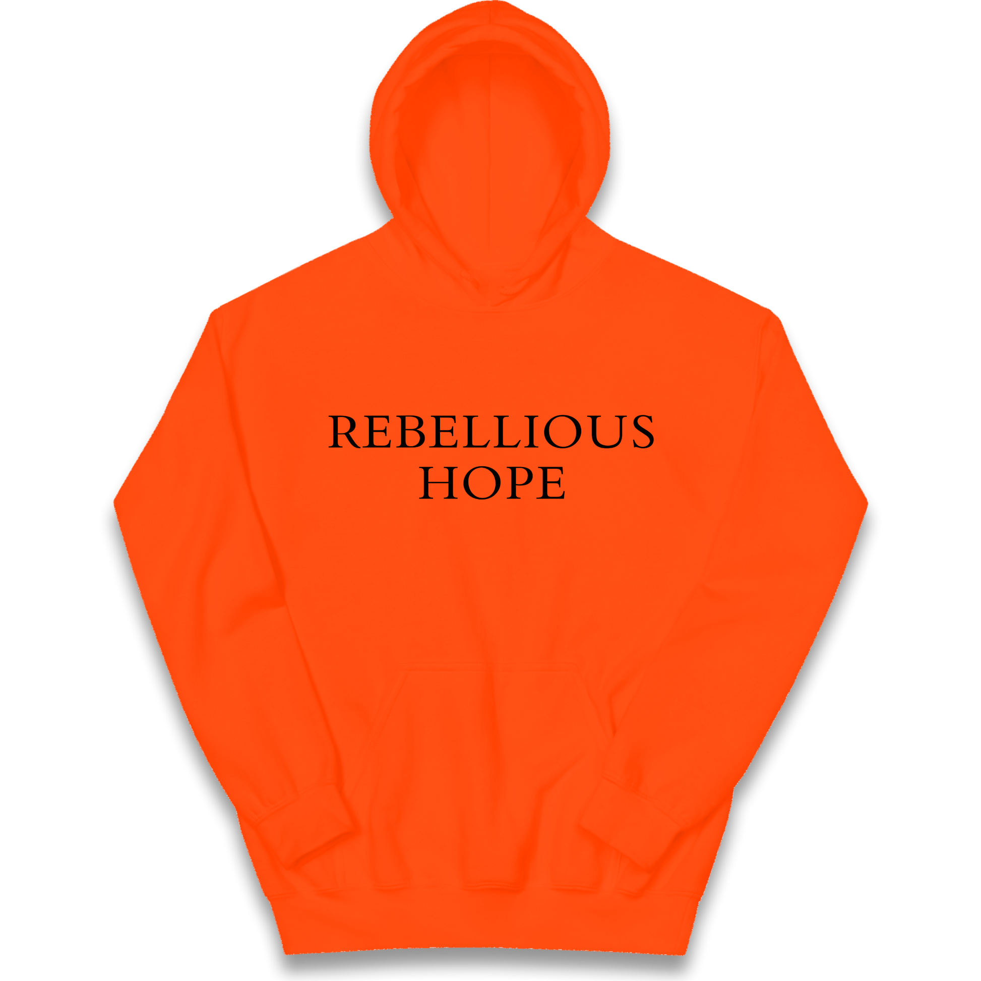 Rebellious Hope Embroidered kids hoodie
