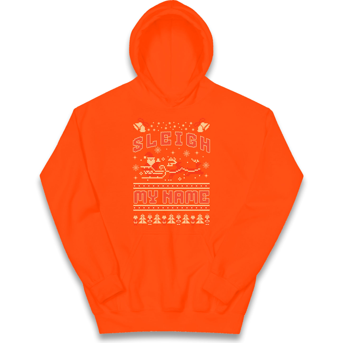 Sleigh My Name Christmas kids hoodie
