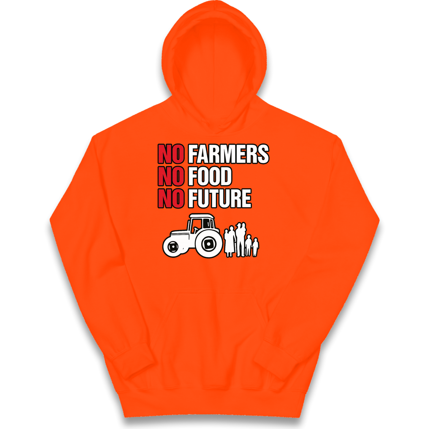 Farmers Agricultural Inheritance Tax Protest kids hoodie
