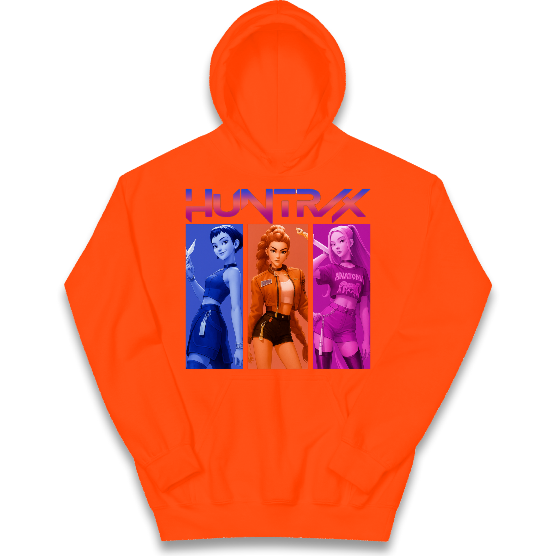 Kpop Demon Hunters Huntrix kids hoodie